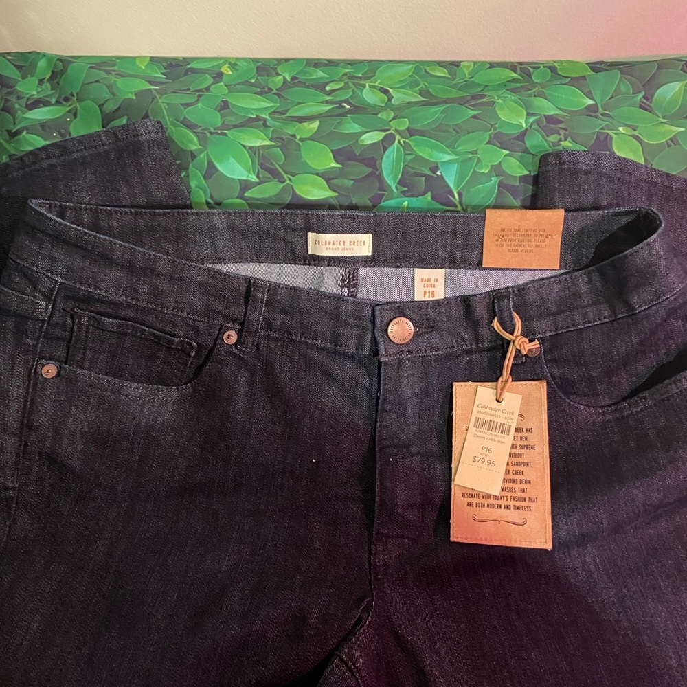 Cold water creek crop jeans